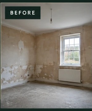 Interior Painting & Decorating — before